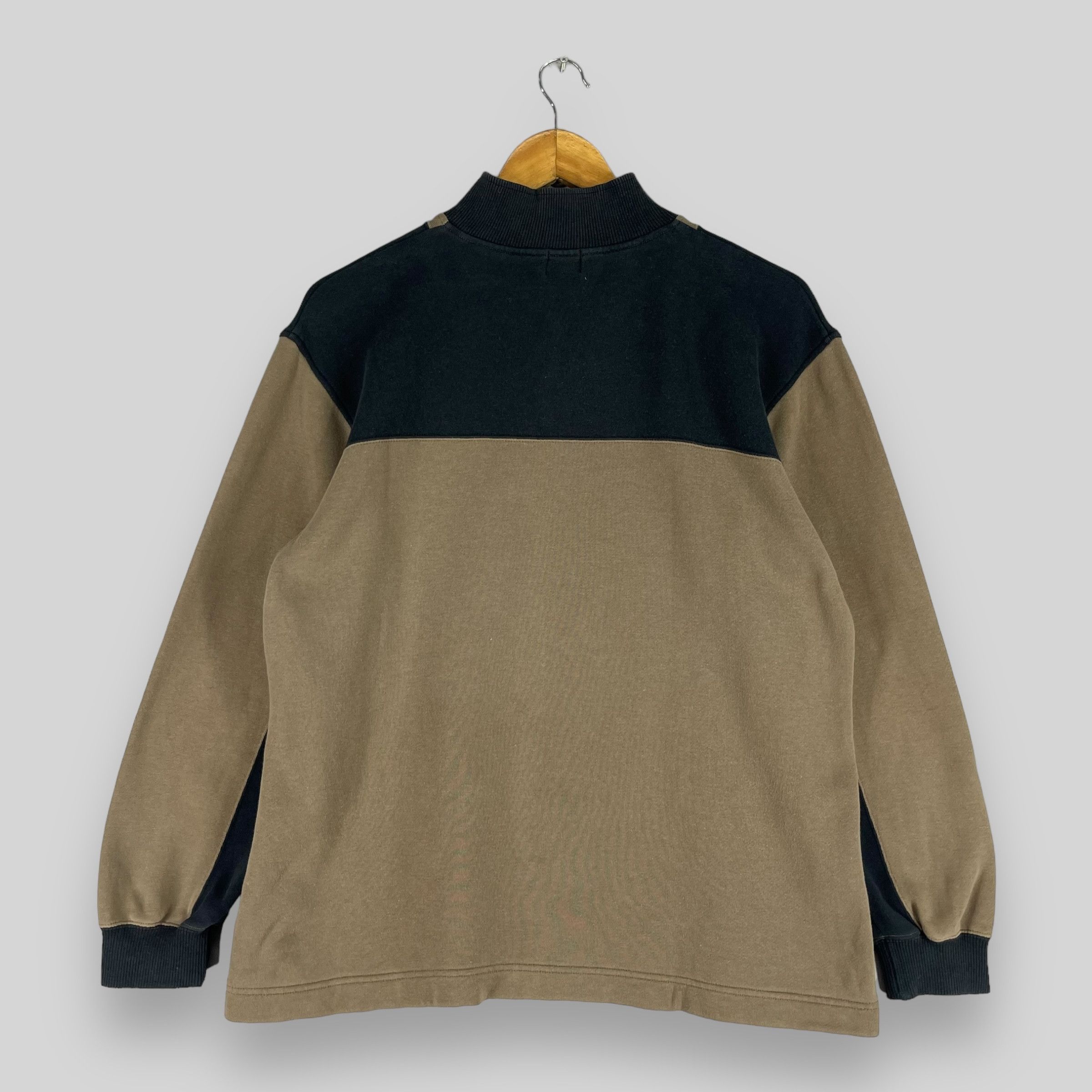 Spalding × Vintage Vintage SPALDING Big Logo Spellout Half Zipper Sweater Size US M / EU 48-50 / 2 - 7 Thumbnail