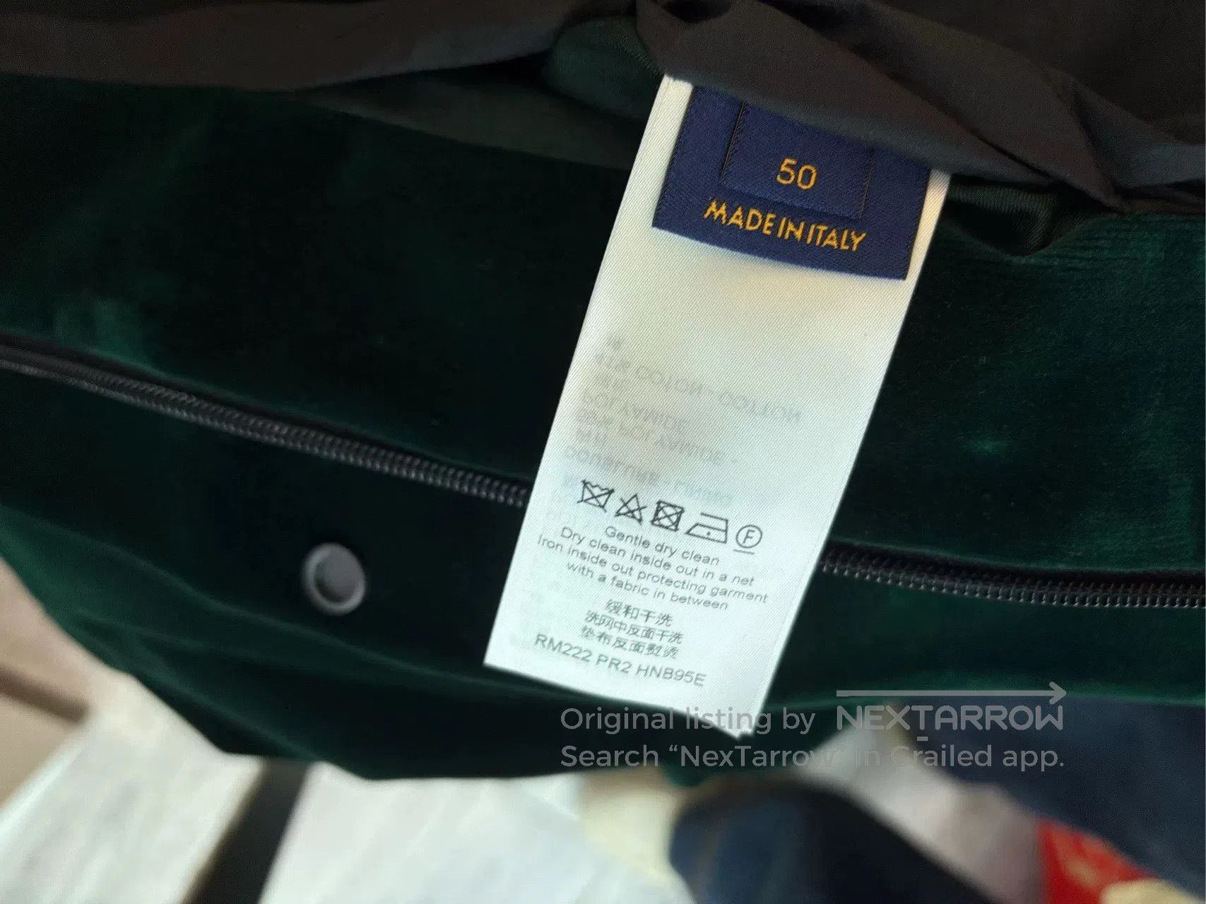 Louis Vuitton louis vuitton blue green gradient baseball jacket. Size US M / EU 48-50 / 2 - 3 Thumbnail