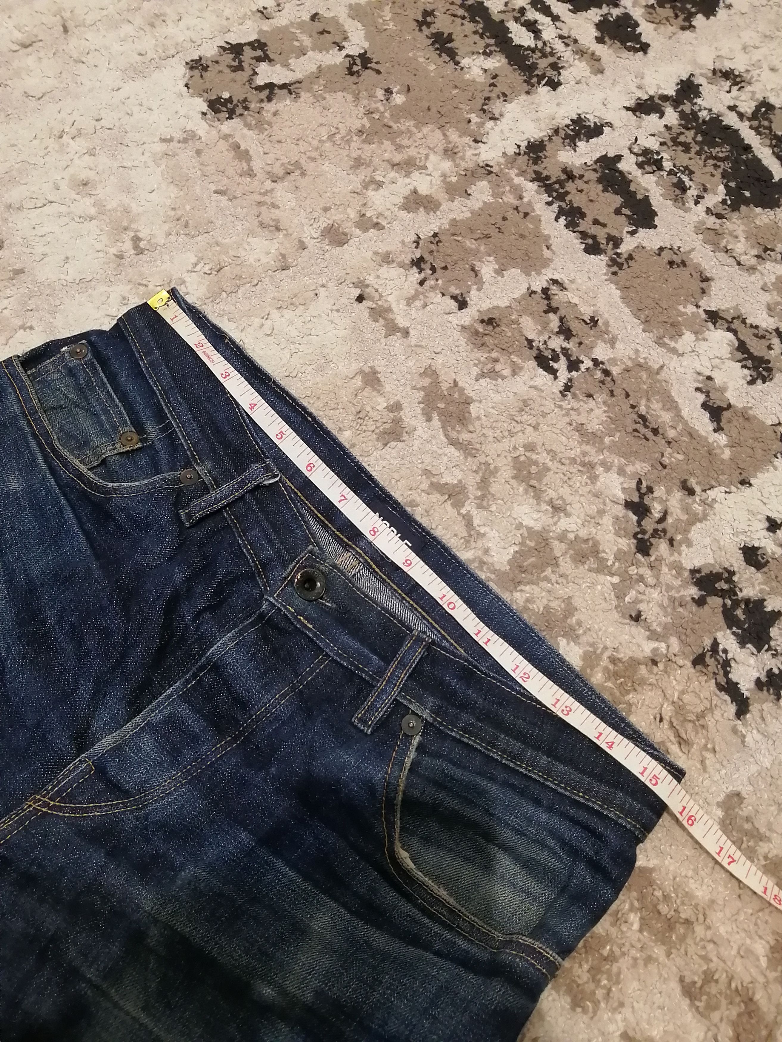Vintage Noble Denim Earnest Selvedge Jeans Size US 31 - 19 Thumbnail