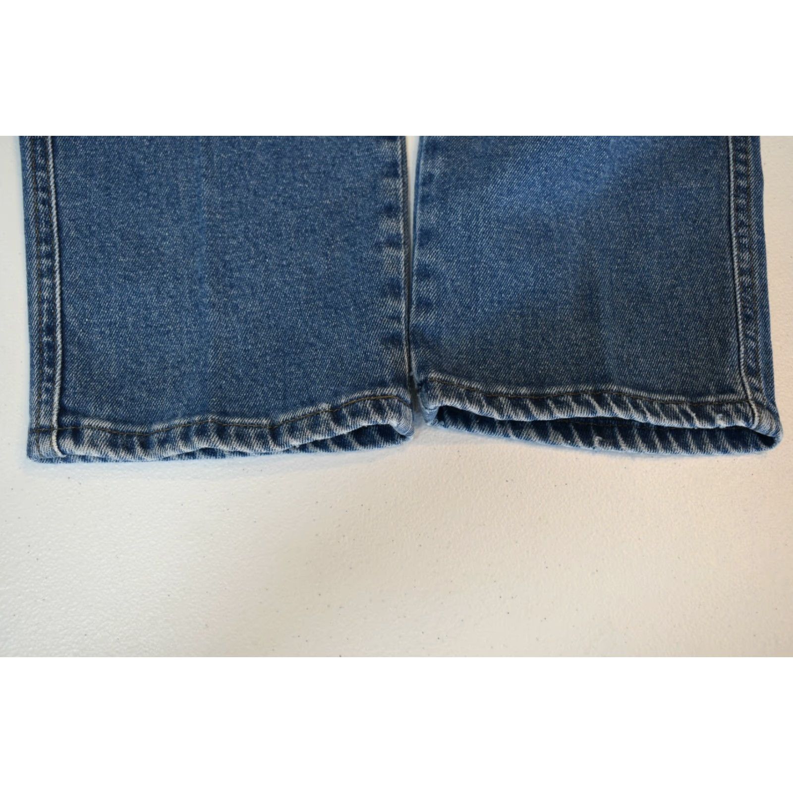 Lee VINTAGE Lee Jeans Womens 12 29x30 High Waisted Tapered Mom Classic Denim Blue 29 30 Mens Womens Size 29" - 3 Thumbnail