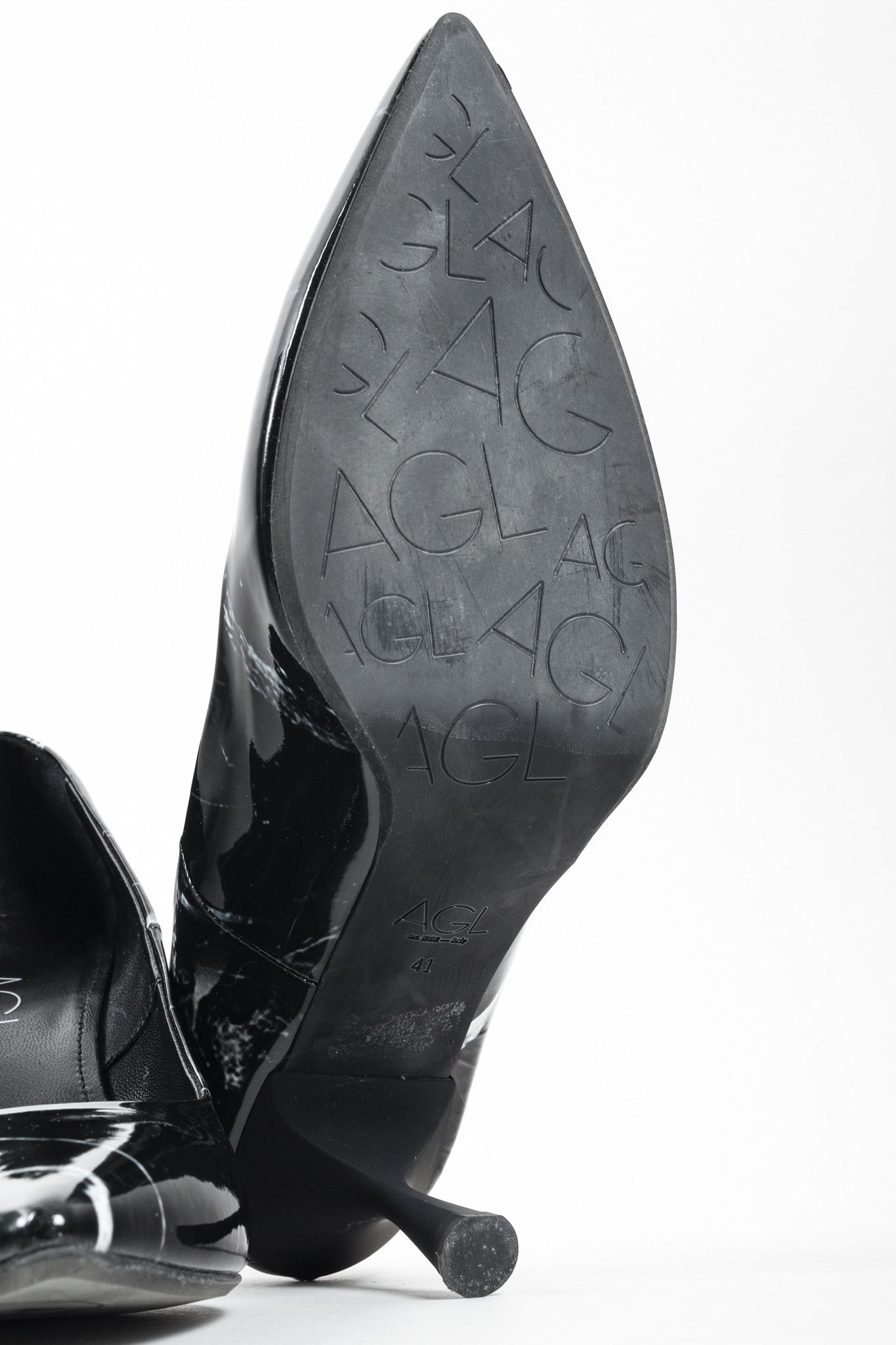 AGL AGL Isoldie Black Marble Pump Size US 11 / IT 41 - 5 Thumbnail