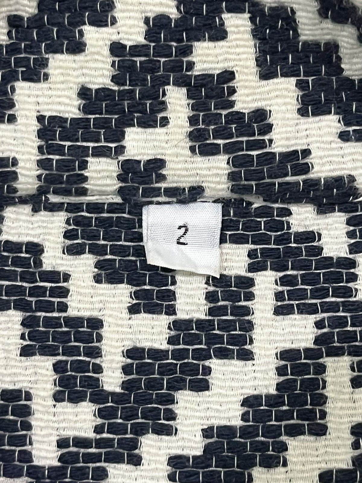 Japanese Brand Japanese Brand Double Pocket Zig Zag Pattern Crochet Jacket Size US M / EU 48-50 / 2 - 13 Thumbnail