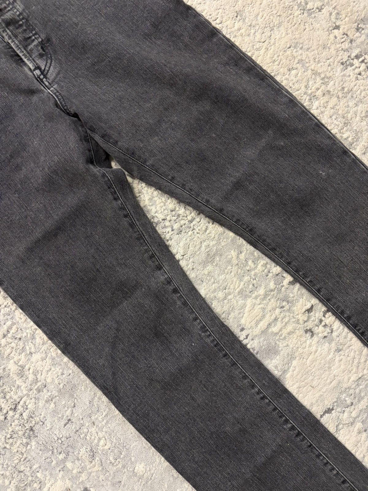 Saint Laurent Paris Saint Laurent by Hedi Slimane - FW14 Charcoal Grey Denim Size US 29 - 5 Thumbnail