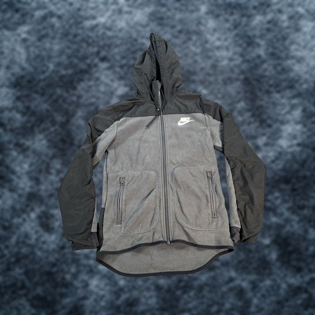 Nike Nike Hoodie Mens S Gray Full Zip Knit 2 Tone 807415-060 AV15 Sportswear Mens Size US S / EU 44-46 / 1 - 1 Thumbnail