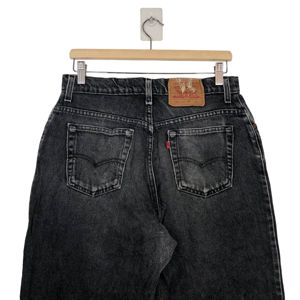Levi's 🔥80’s VINTAGE LEVI’S DENIM JEANS R SINGLE RARE COLOUR Size US 30 / EU 46 - 8 Thumbnail