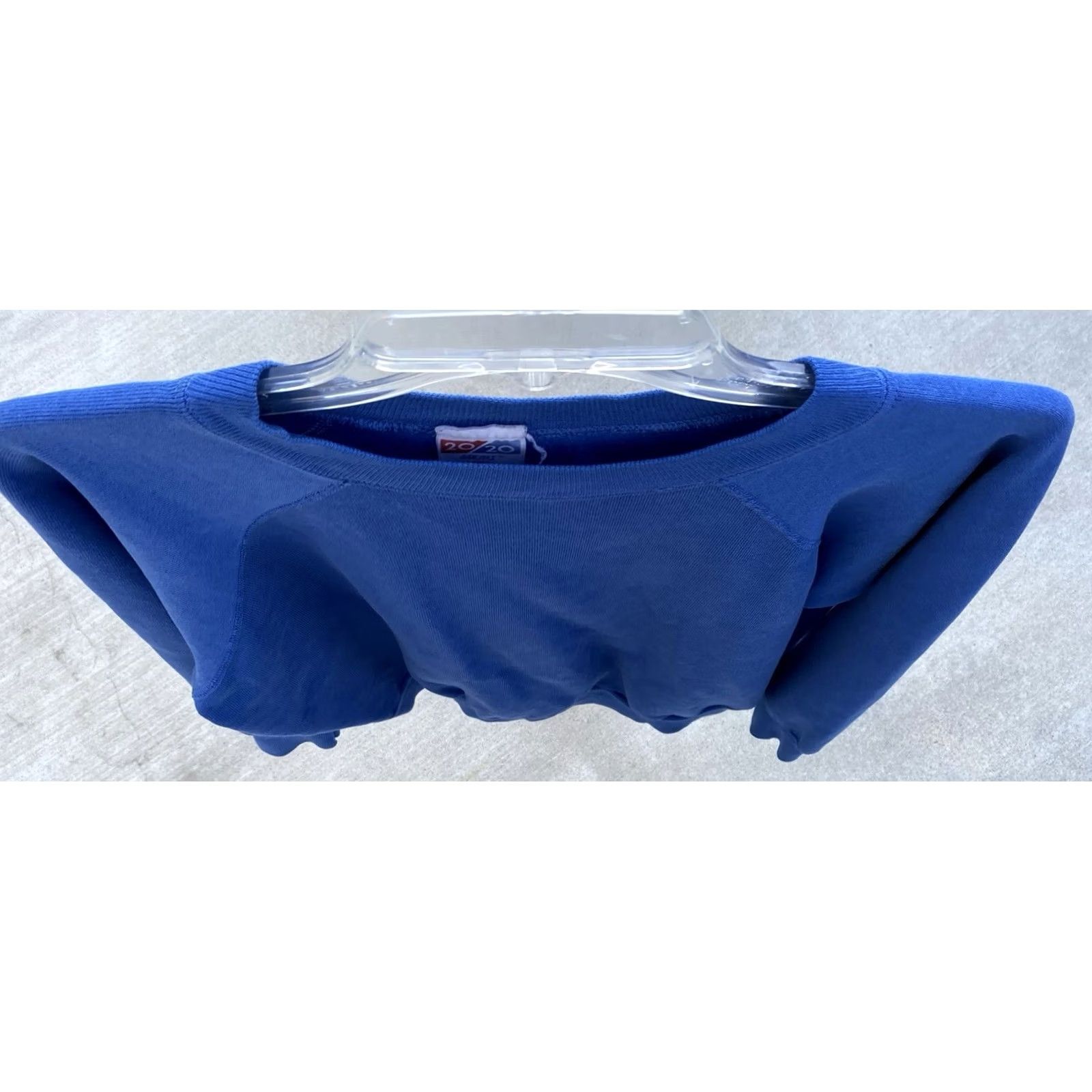 Vintage VINTAGE 20 20 Sport Sweatshirt Long Sleeve Blue Size L Mens Pullover Sweatshirt Jumper Sweater Size US L / EU 52-54 / 3 - 7 Thumbnail