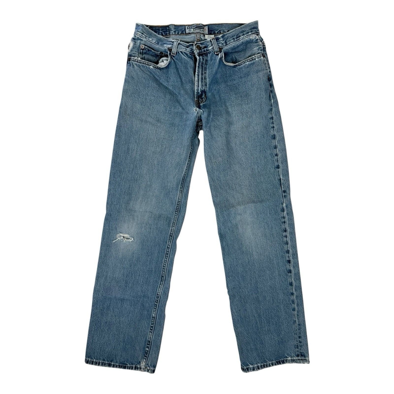 Old Navy Vintage Old Navy Blue Jeans Regular Size 30x30 Y2K Skater Gr Size US 30 / EU 46 - 1 Thumbnail