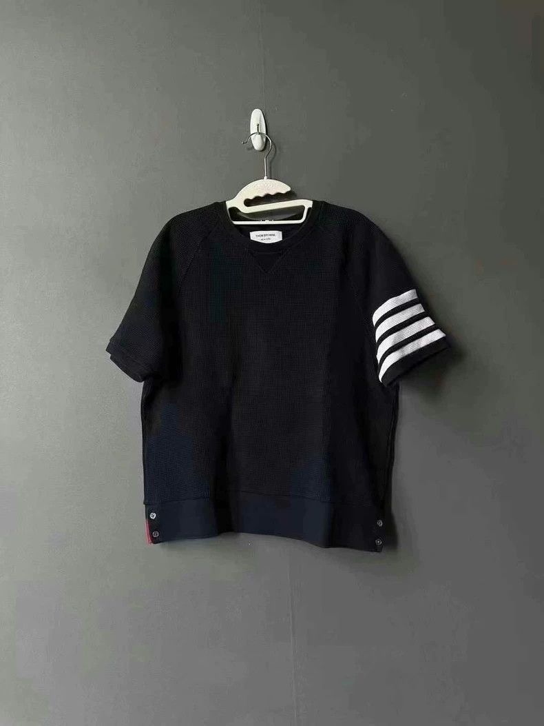 Thom Browne Thom Browne Short Sleeve Sweatshirt-dmc Size US L / EU 52-54 / 3 - 1 Thumbnail