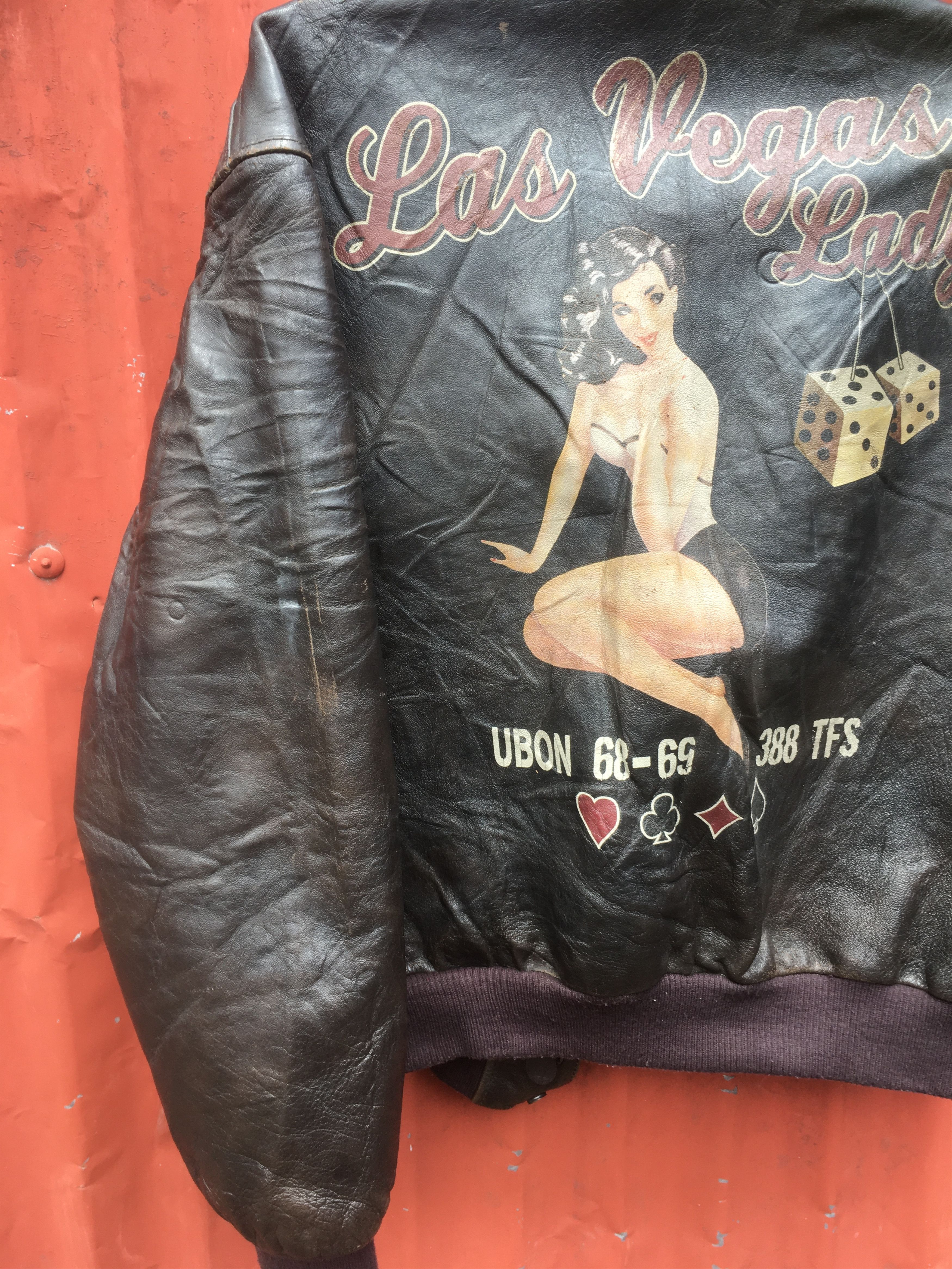 Avirex Rare Avirex LAS VEGAS LADY Type-2 bomber jacket Size US L / EU 52-54 / 3 - 4 Thumbnail