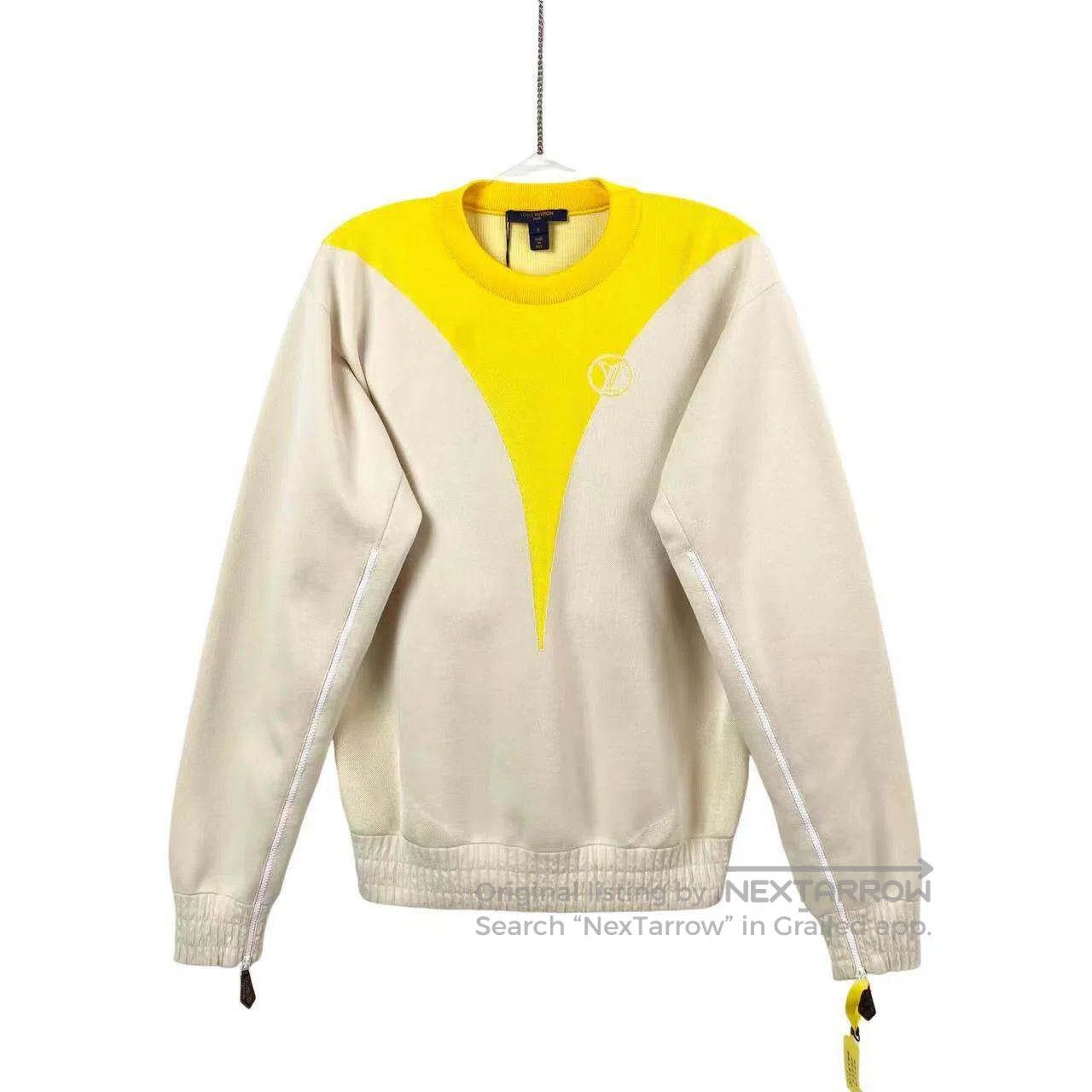 Louis Vuitton Louis Vuitton A color-blocked sweater with crew neck sleev Size S / US 4 / IT 40 - 1 Thumbnail