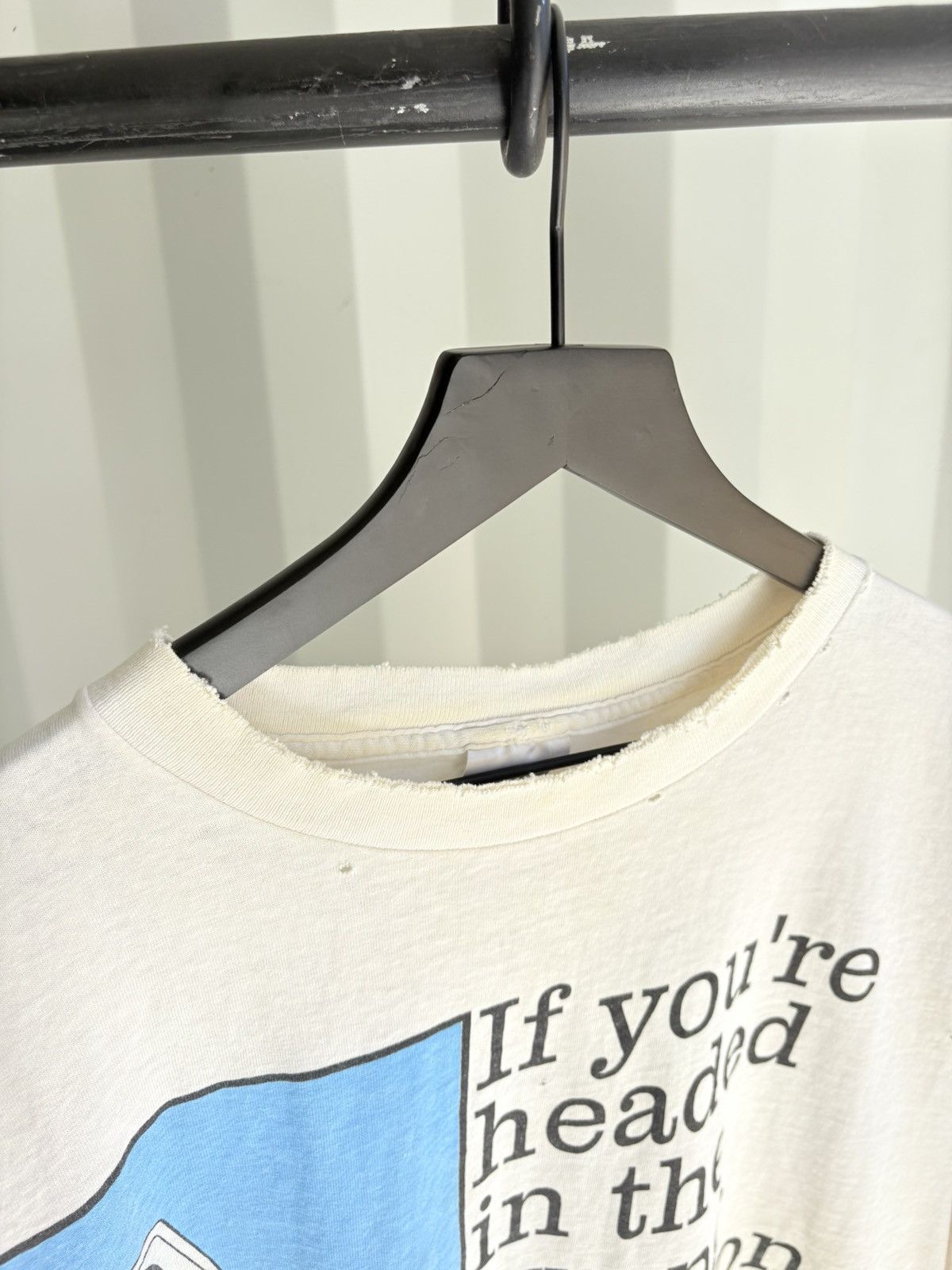 Vintage Thrashed God Allows U Turns Shirt Faded Distressed Band Size US XXL / EU 58 / 5 - 5 Thumbnail