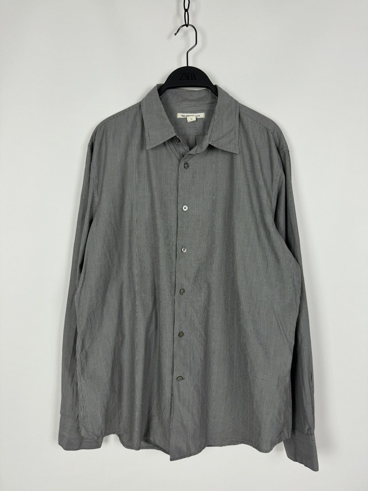 John Varvatos John Varvatos U.S.A Striped Shirt Size US XL / EU 56 / 4 - 1 Thumbnail