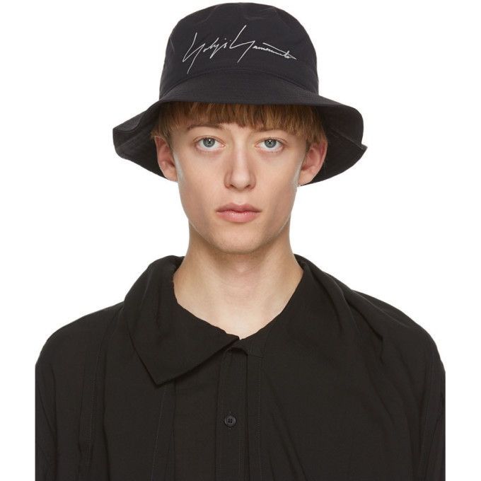 Yohji Yamamoto Pour Homme x New Era Gore-tex Logo Bucket Hat