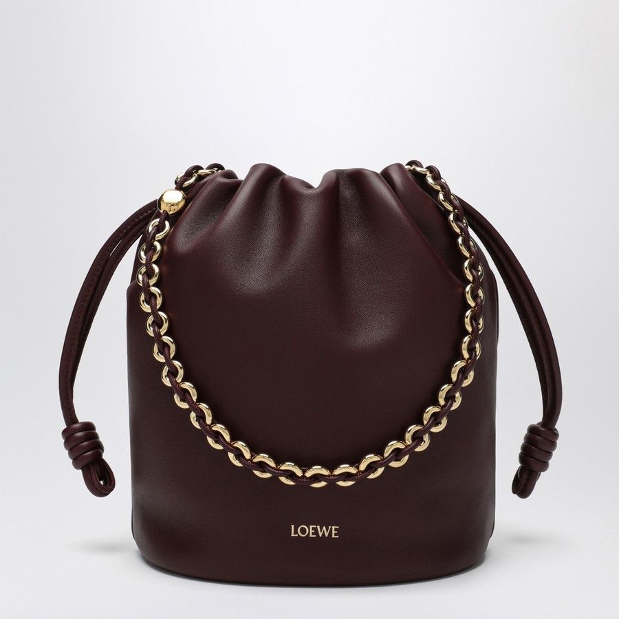 Loewe o1d2blof0824 Size: OS / Flamenco Leather Bucket Bag Size ONE SIZE - 1 Thumbnail