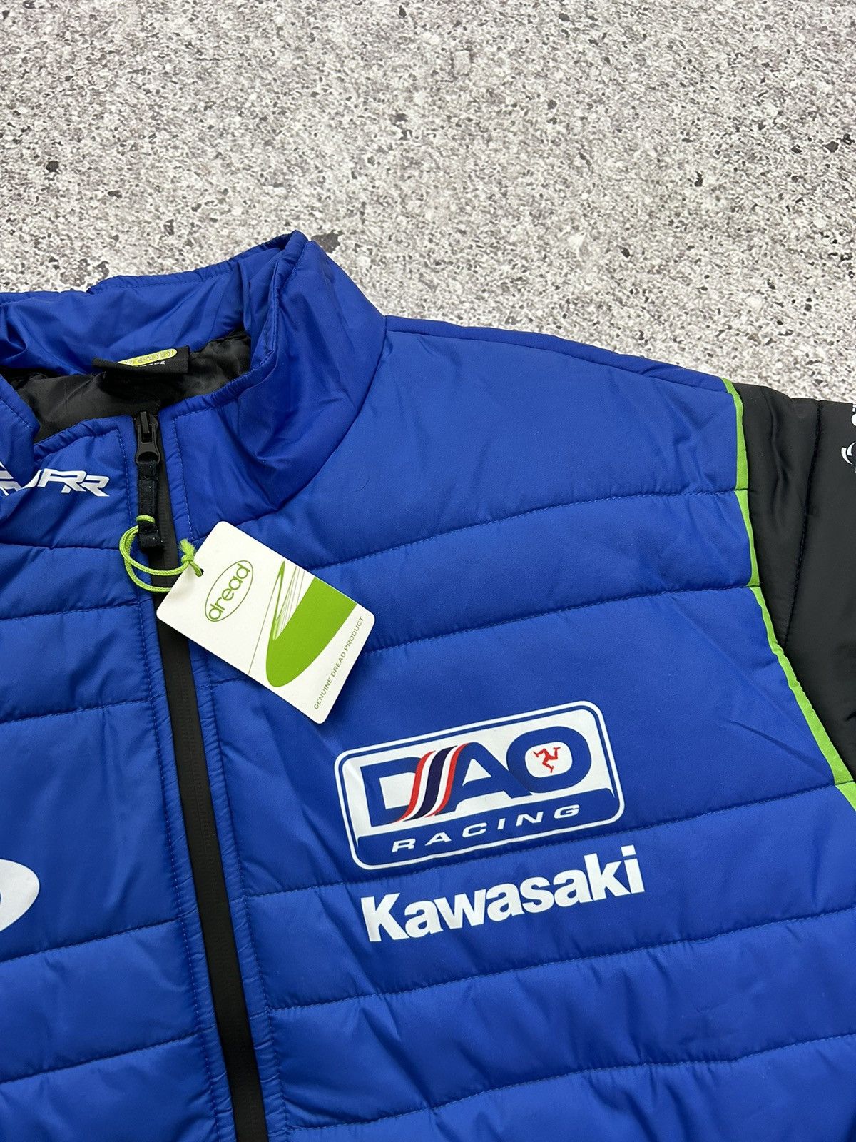 Japanese Brand × NASCAR New Dao Racing Kawasaki Green Team Racing Jacket Size US XXL / EU 58 / 5 - 13 Thumbnail