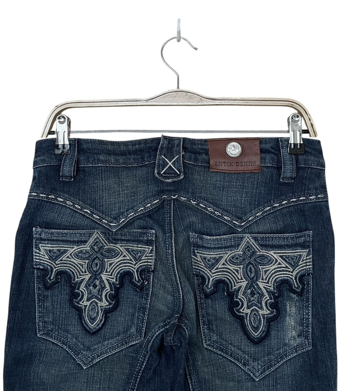 Antik Denim × Vintage Vintage Brand Antik Denim Flared Jeans 1990s Size US 27 - 4 Thumbnail