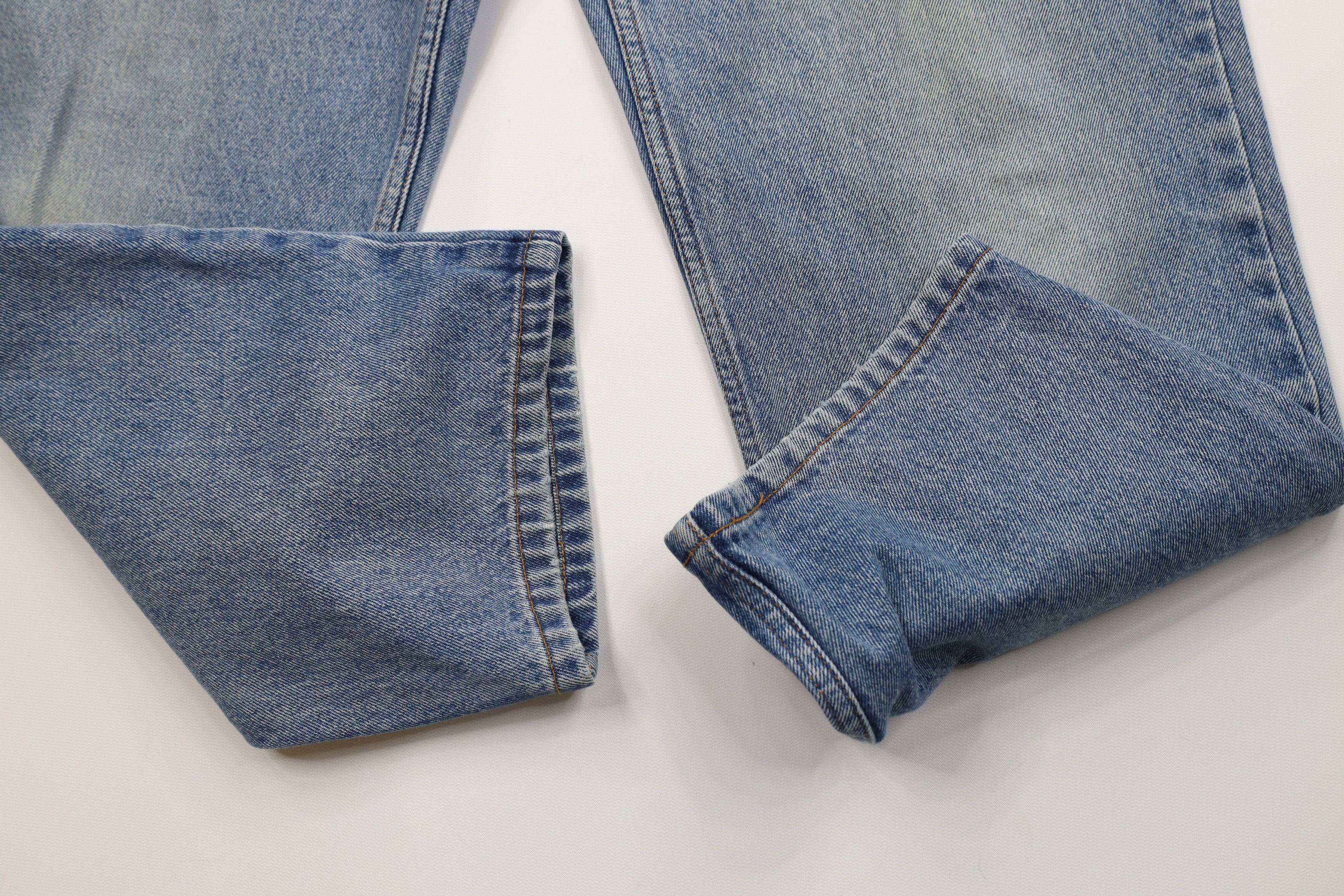 Levi's Vintage 90s Y2K Levis 550 Relaxed Fit Denim Jeans Blue Size US 36 / EU 52 - 7 Thumbnail