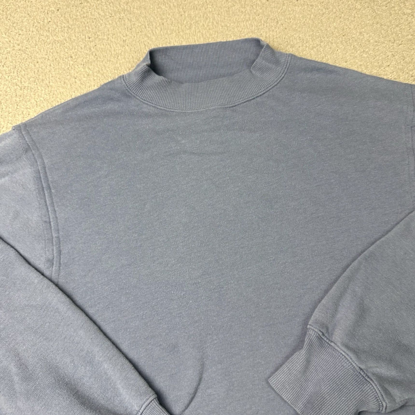 Alo ALO Womens XS Blue Moon Crew Neck Sweatshirt Pullover Sweatshirt Yoga Activewear Casual Size XS / US 0-2 / IT 36-38 - 2 Thumbnail