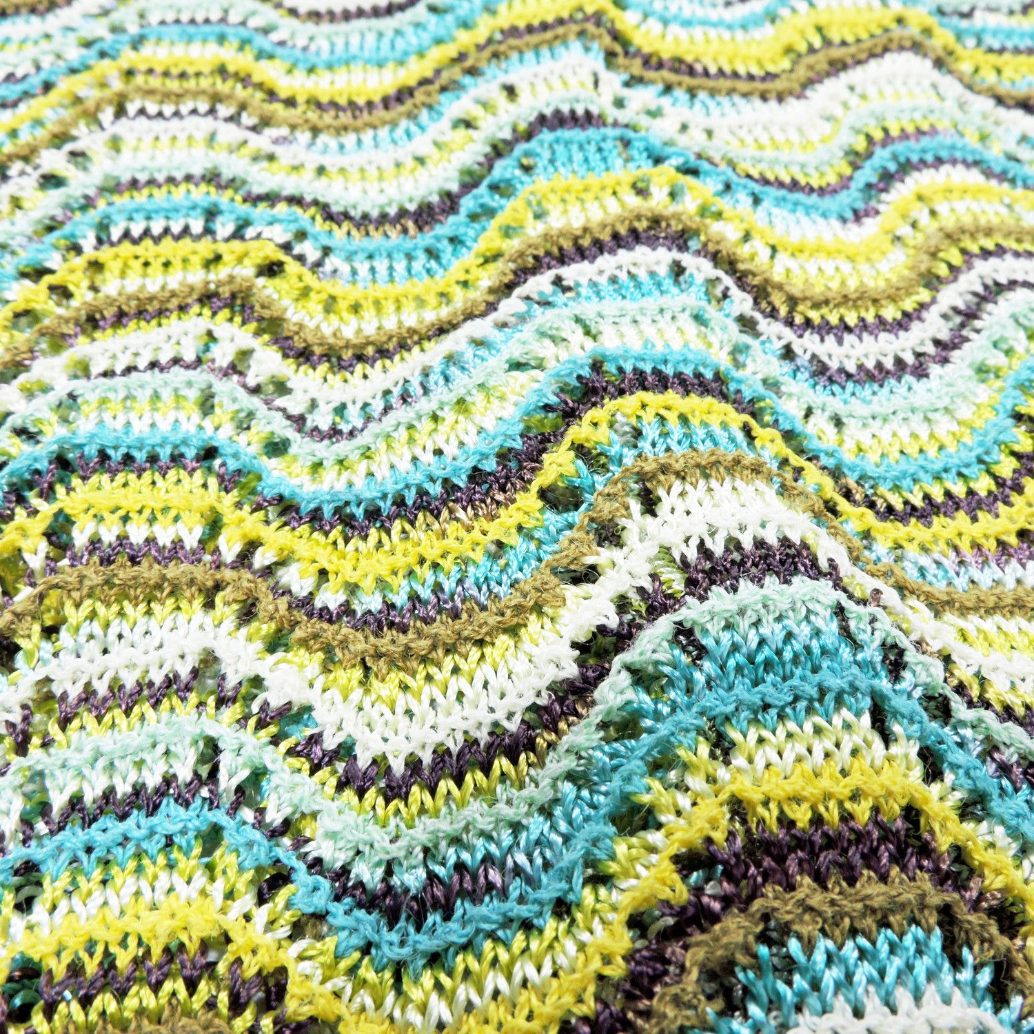 Missoni MISSONI WAVED ZIG-ZAG PATTERN KNIT CARDIGAN Size M / US 6-8 / IT 42-44 - 10 Thumbnail