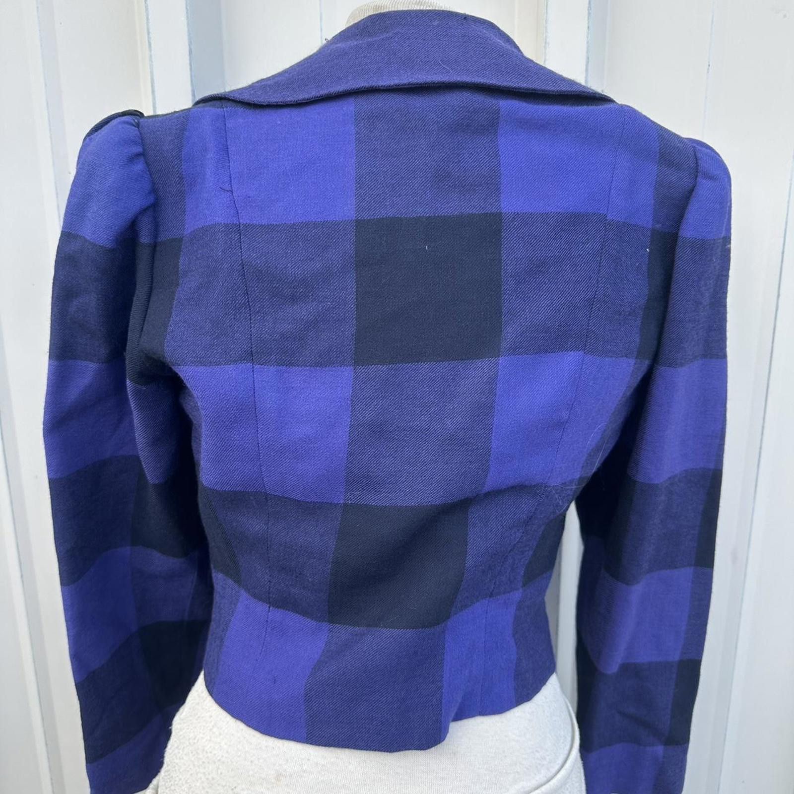 Albert Nipon Vintage flawed cropped blazer small Size S / US 4 / IT 40 - 2 Thumbnail