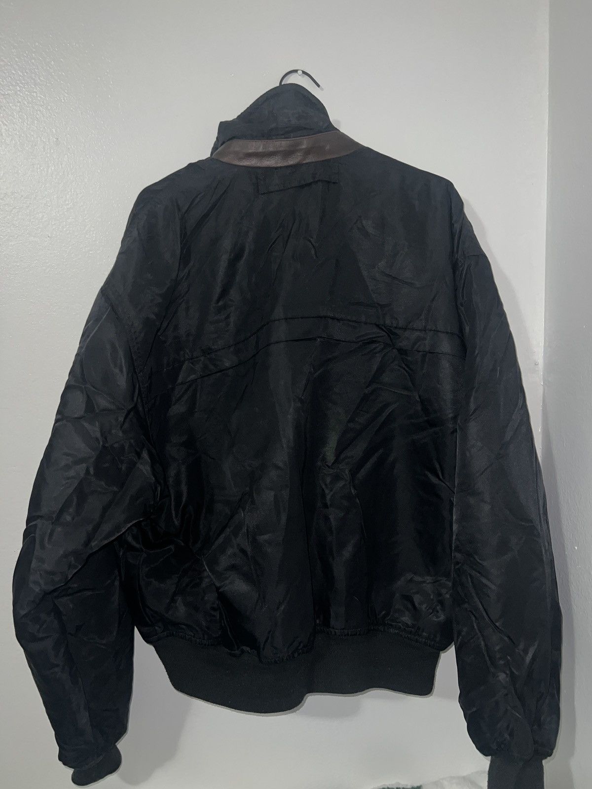 Nautica Black Leather Nautica Jacket Size US L / EU 52-54 / 3 - 2 Thumbnail