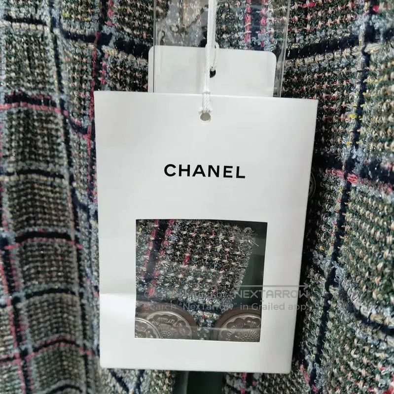 Chanel Chanel Long Cotton Trench Coat for Women . Size M / US 6-8 / IT 42-44 - 3 Thumbnail