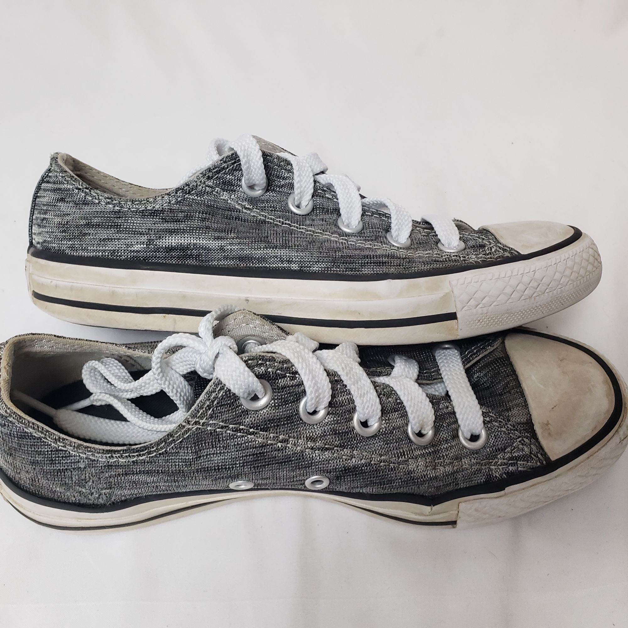 Converse Converse All Star Women's Grey Low Top Lace Up Sneakers Sz 6 Size US 6 / IT 36 - 5 Thumbnail