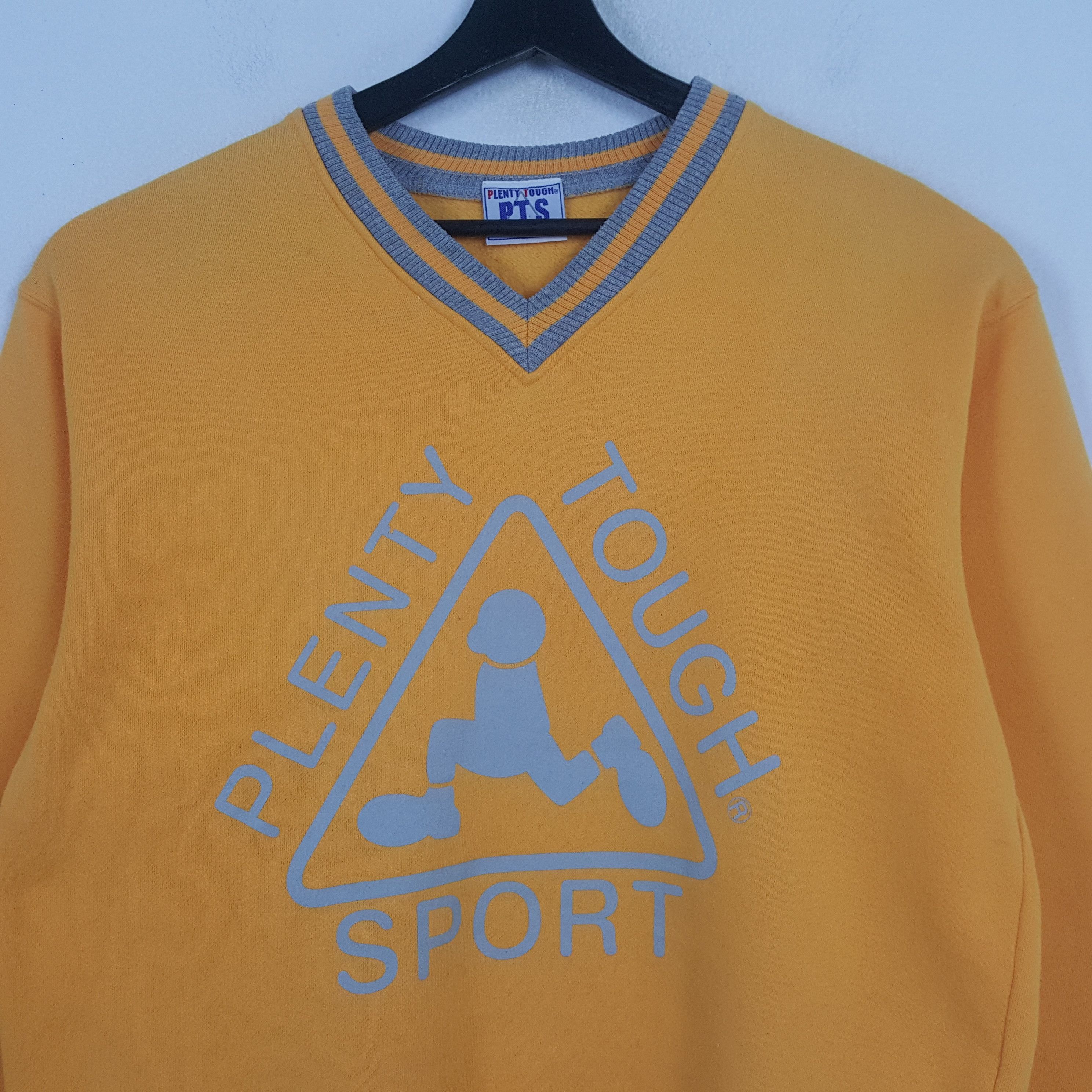 Vintage PLENTY TOUGH SPORT Streetwear Style Sweatshirt C293N26 Size US M / EU 48-50 / 2 - 2 Thumbnail