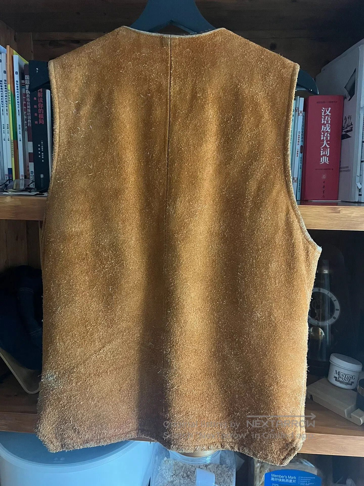 Japanese Brand Tenderloin Suede Western Leather Vest. Size US S / EU 44-46 / 1 - 5 Thumbnail
