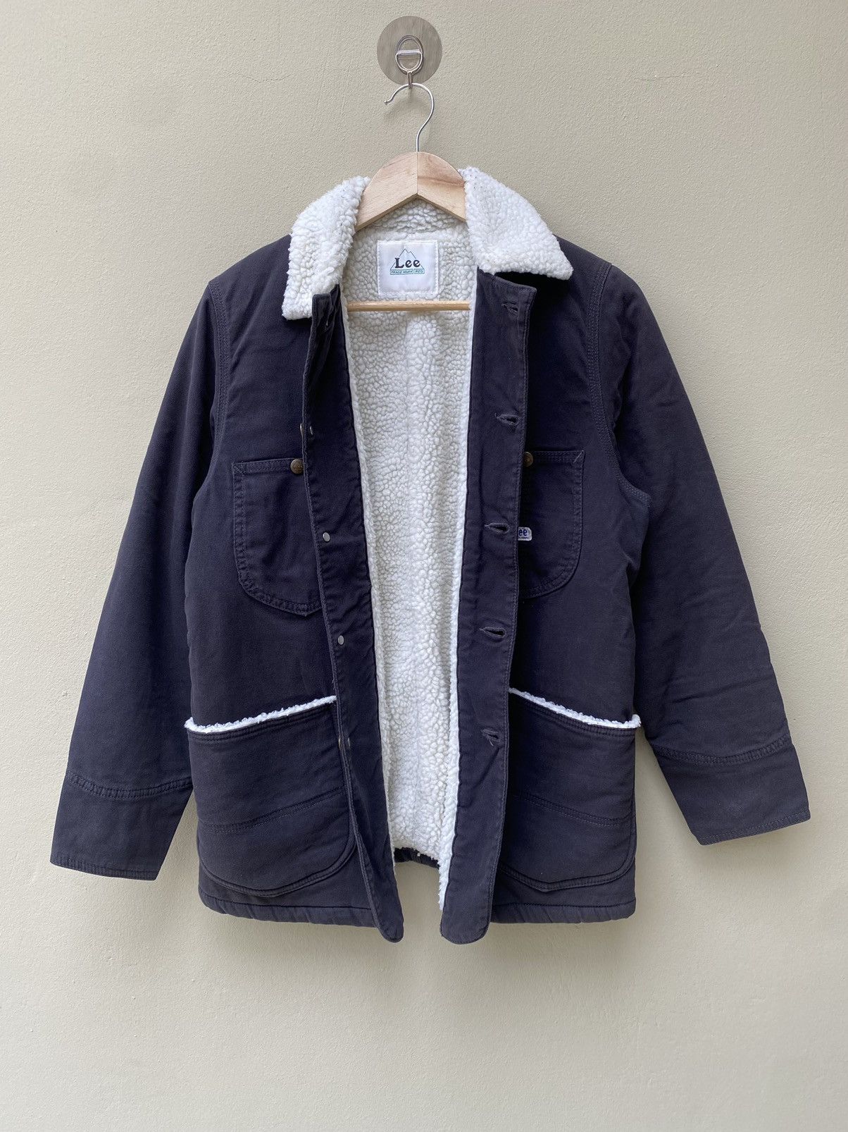 Lee × Vintage RARE VINTAGE LEE SHERPA JACKET NICE DESIGN Size US S / EU 44-46 / 1 - 2 Thumbnail