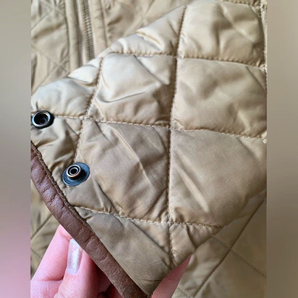 Polo Ralph Lauren Polo Ralph Lauren Quilted Jacket Women M Beige Nylon Basic Jacket Size M / US 6-8 / IT 42-44 - 4 Thumbnail