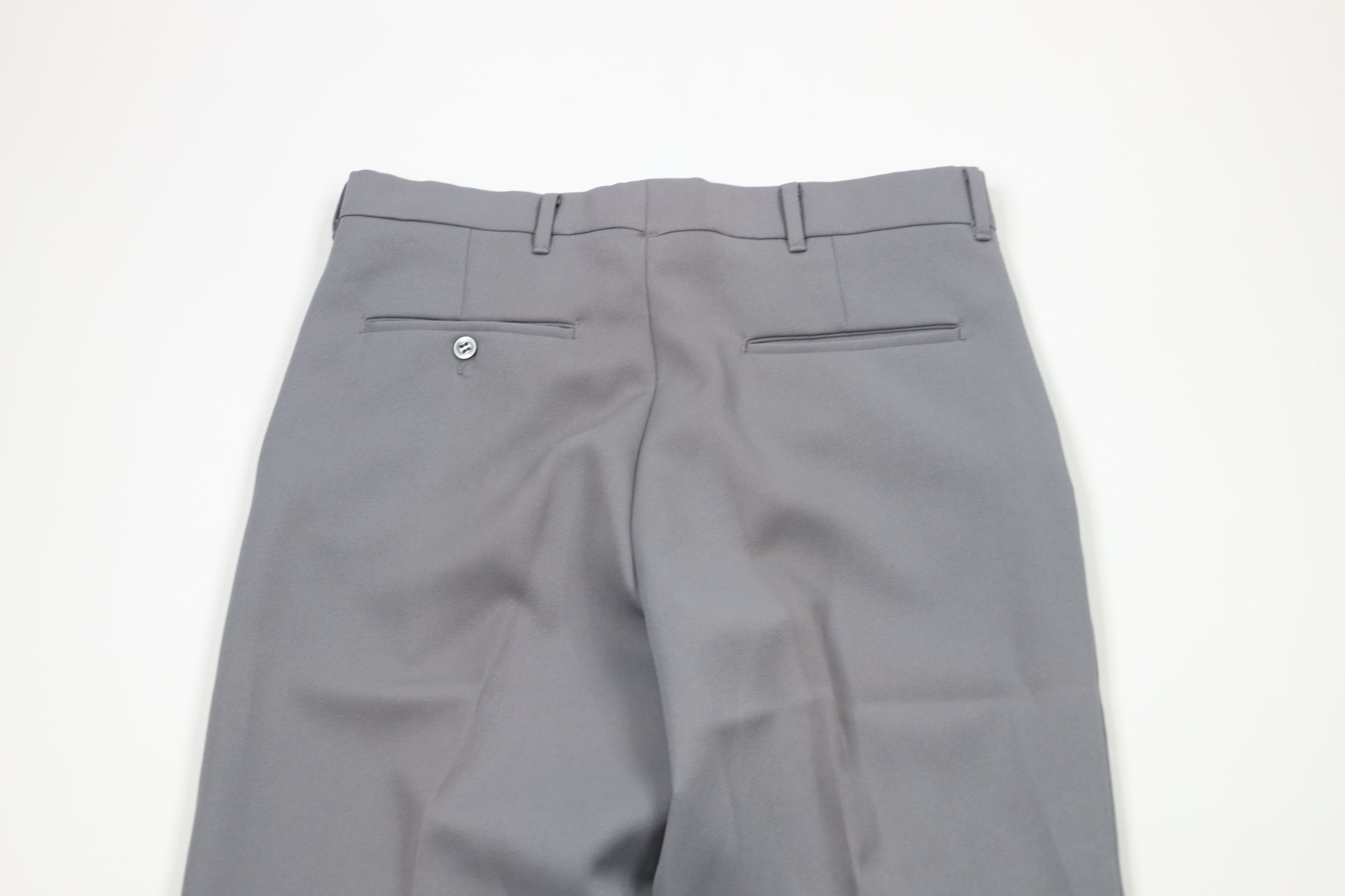Vintage Vintage 70s Streetwear Flared Wide Leg Chino Pants Gray USA Size US 32 / EU 48 - 10 Thumbnail