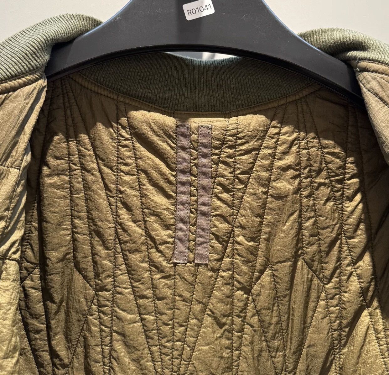 Rick Owens Rick owens drkshdw double line long military MA 1 jacket Size US S / EU 44-46 / 1 - 4 Thumbnail