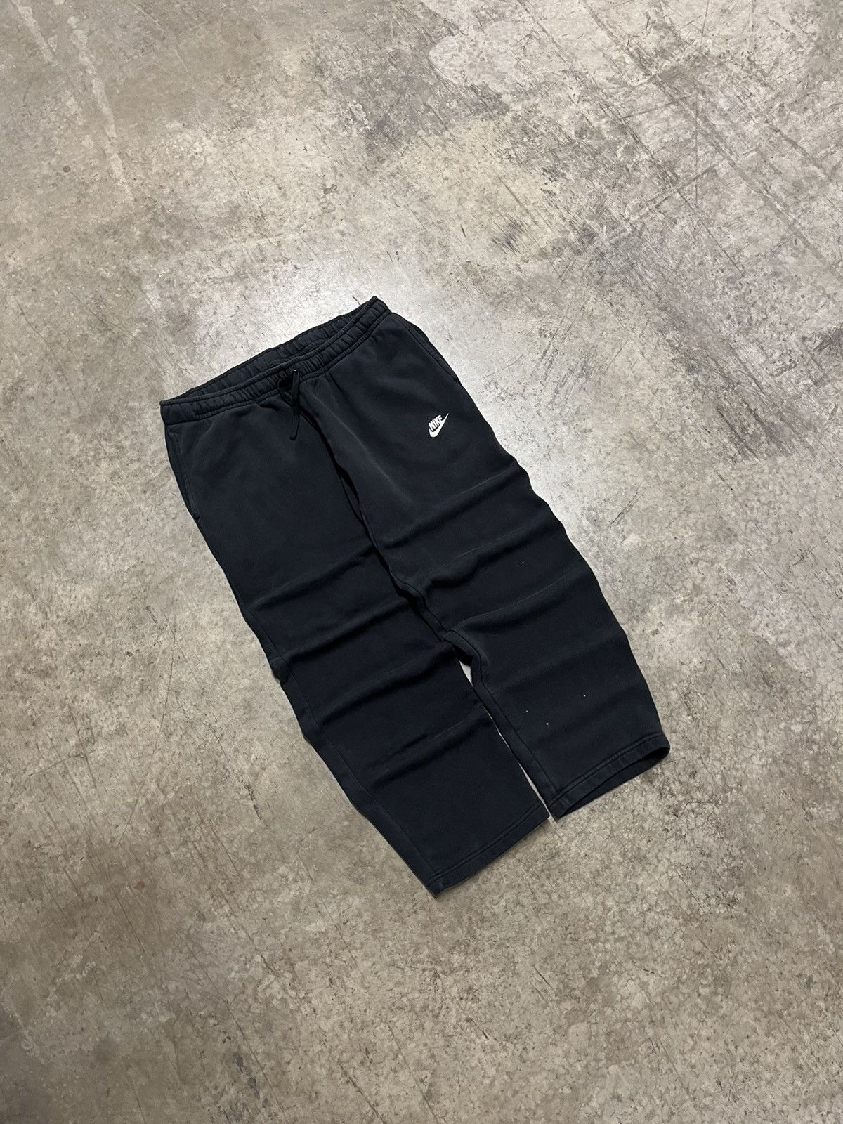 Nike × Vintage Nike baggy fit sweatpants streetwear hype wide leg skater Size US 34 / EU 50 - 1 Thumbnail