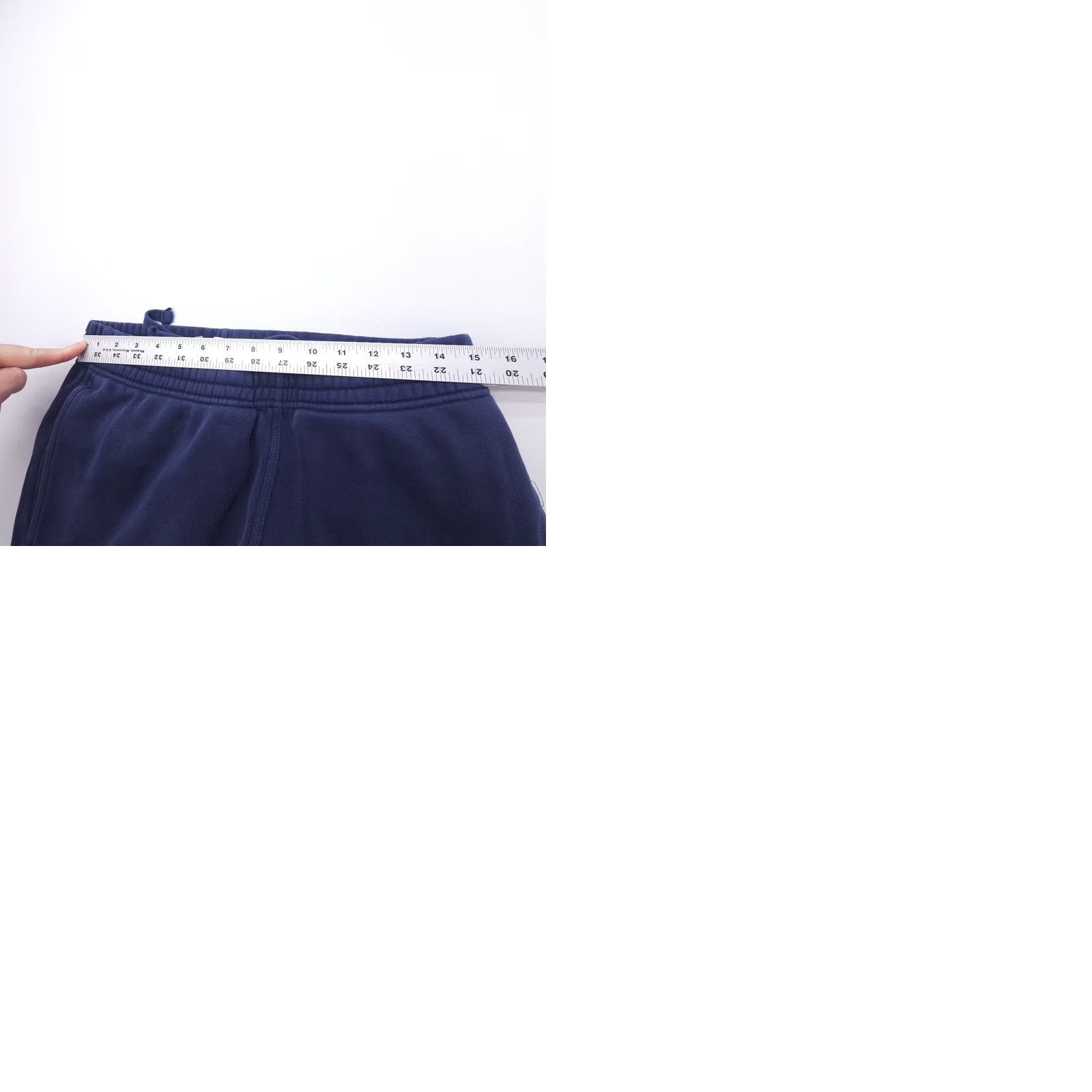 Nike Nike Mens Medium Navy Sportswear Club Fleece Joggers Sweatpants Gym Training Size US 31 - 9 Thumbnail
