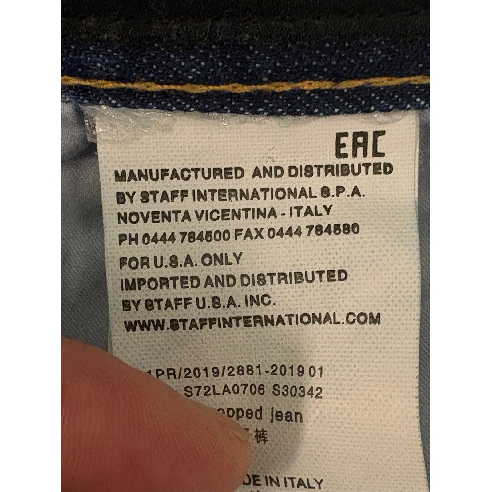 Dsquared2 Dsquared2 Italian Jeans NWOT US size 6 Size 28" / US 6 / IT 42 - 10 Thumbnail