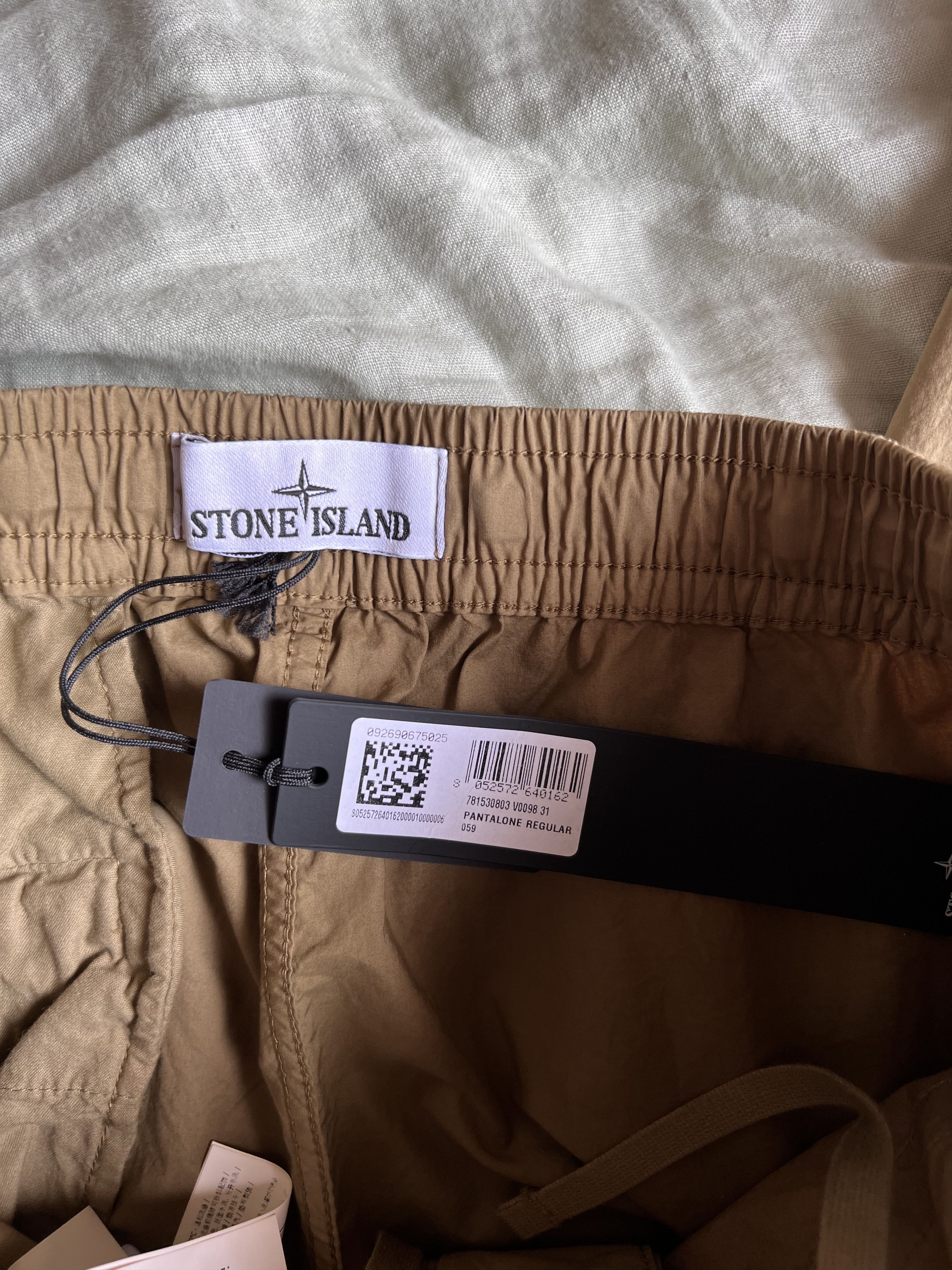 Stone Island Stone Island Regular Cargo Pants in Brown Size US 31 - 8 Thumbnail