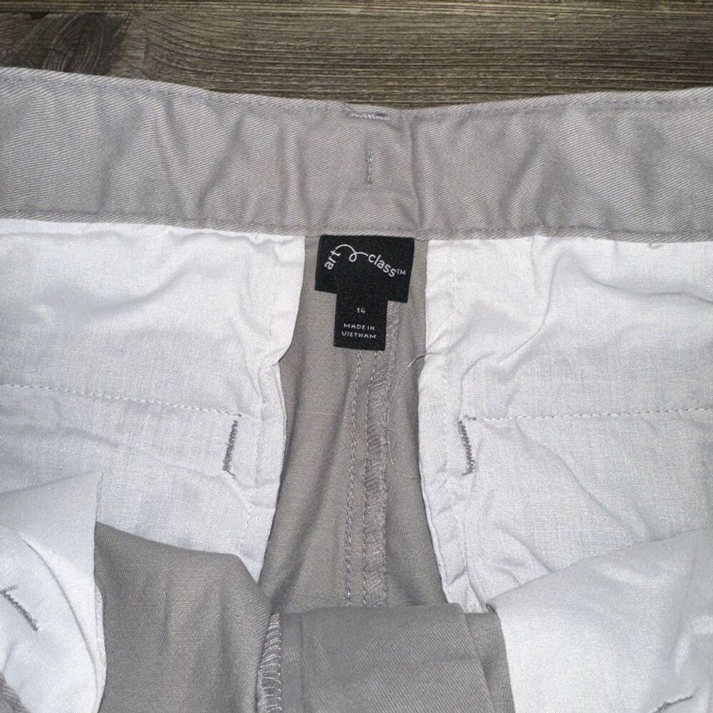 Target Basics Art Class Boys Chino Tan Pants. Size 14. NWT. D Size US 42 / EU 58 - 4 Thumbnail