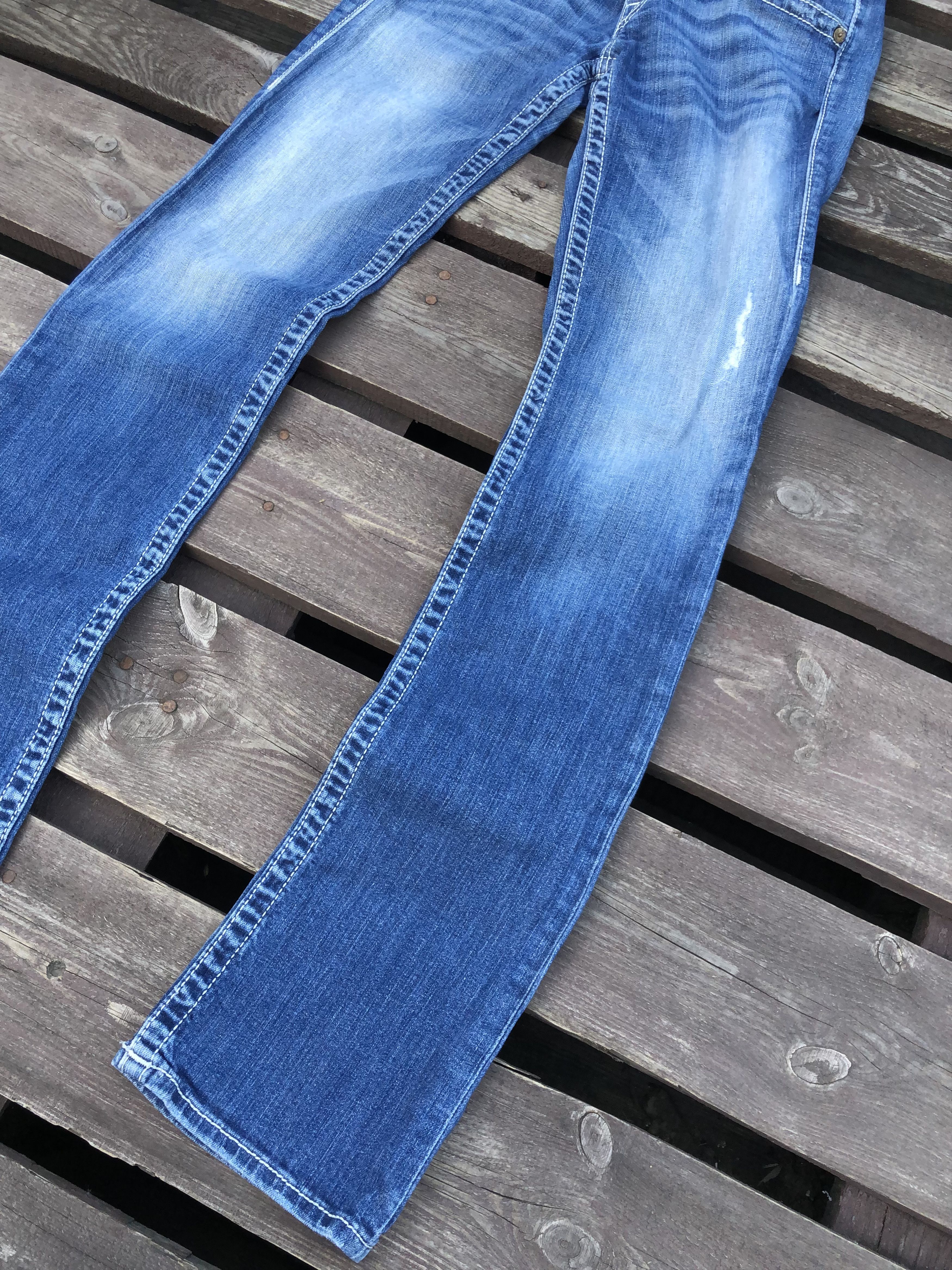 True Religion Vintage Y2K True Religion Straight Denim Jeans Size 28 Size 28" / US 6 / IT 42 - 13 Thumbnail