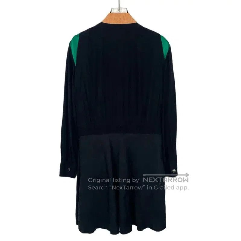 Louis Vuitton Louis Vuitton Color Block Silk Dress . Size M / US 6-8 / IT 42-44 - 2 Thumbnail