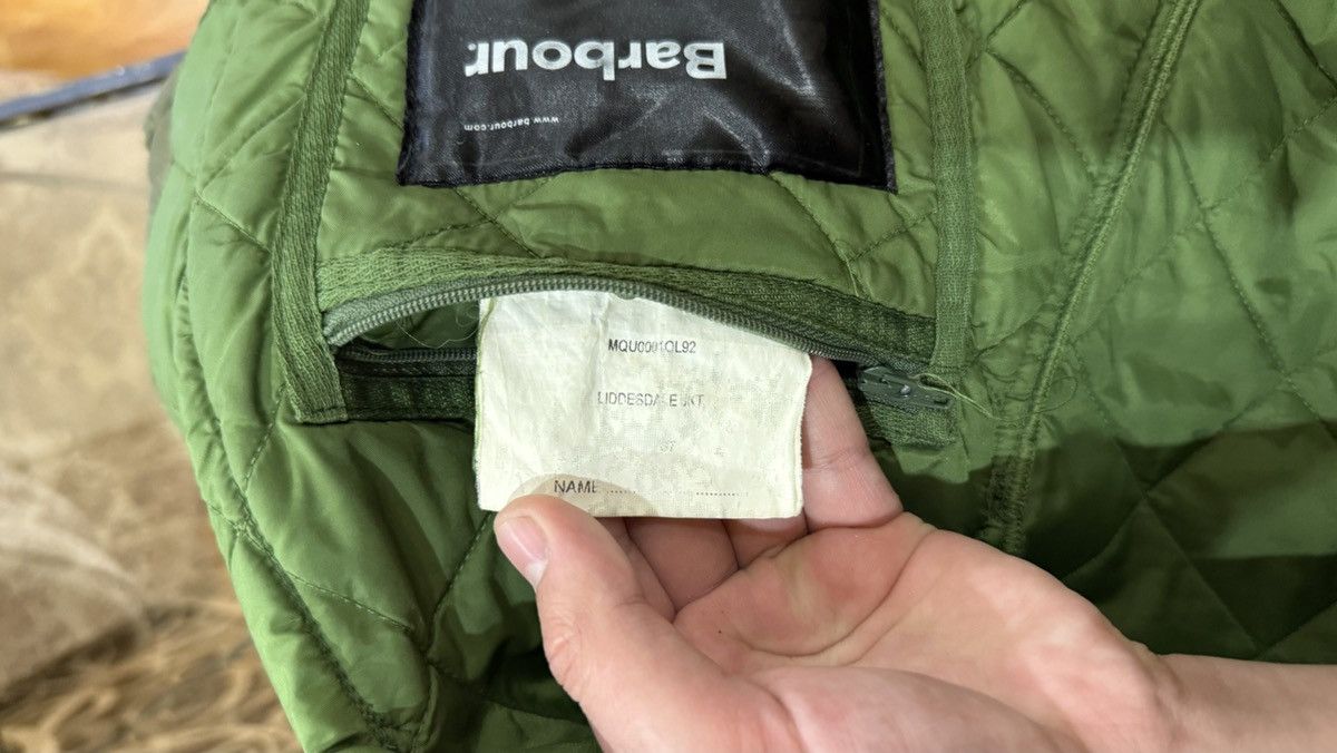 Barbour Barbour Liddesdale Quilted Jacket Olive Green Size M Vintage Size US M / EU 48-50 / 2 - 14 Thumbnail