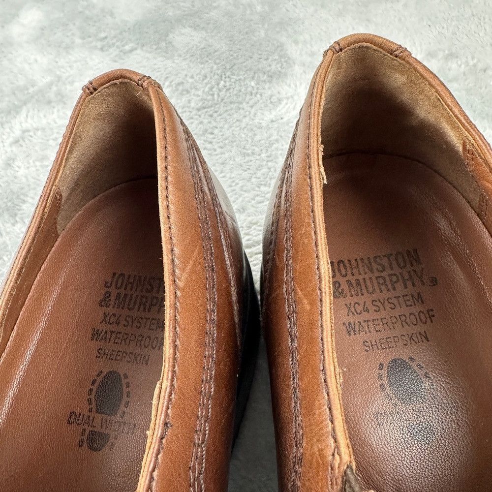 Johnston & Murphy Johnson & Murphy Brown Leather Shoes Men’s Size 9.5 US Size US 9.5 / EU 42-43 - 2 Thumbnail