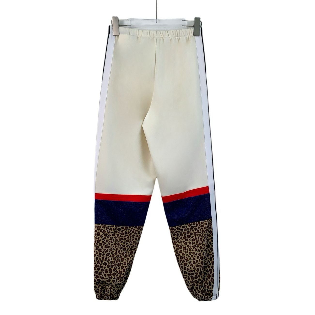Palm Angels Palm Angels Colorblock Leopard Panel Jogger Pants (Size S) Size 26" / US 2 / IT 38 - 7 Thumbnail