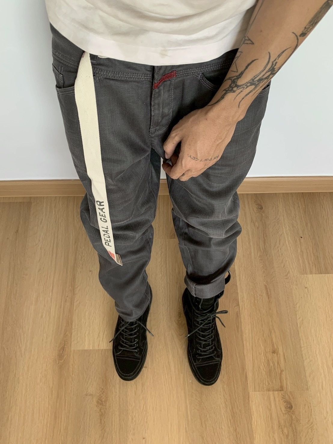 Marithe + Francois Girbaud Marithe Francois Girbaud Waxed Pants Size US 32 / EU 48 - 3 Thumbnail