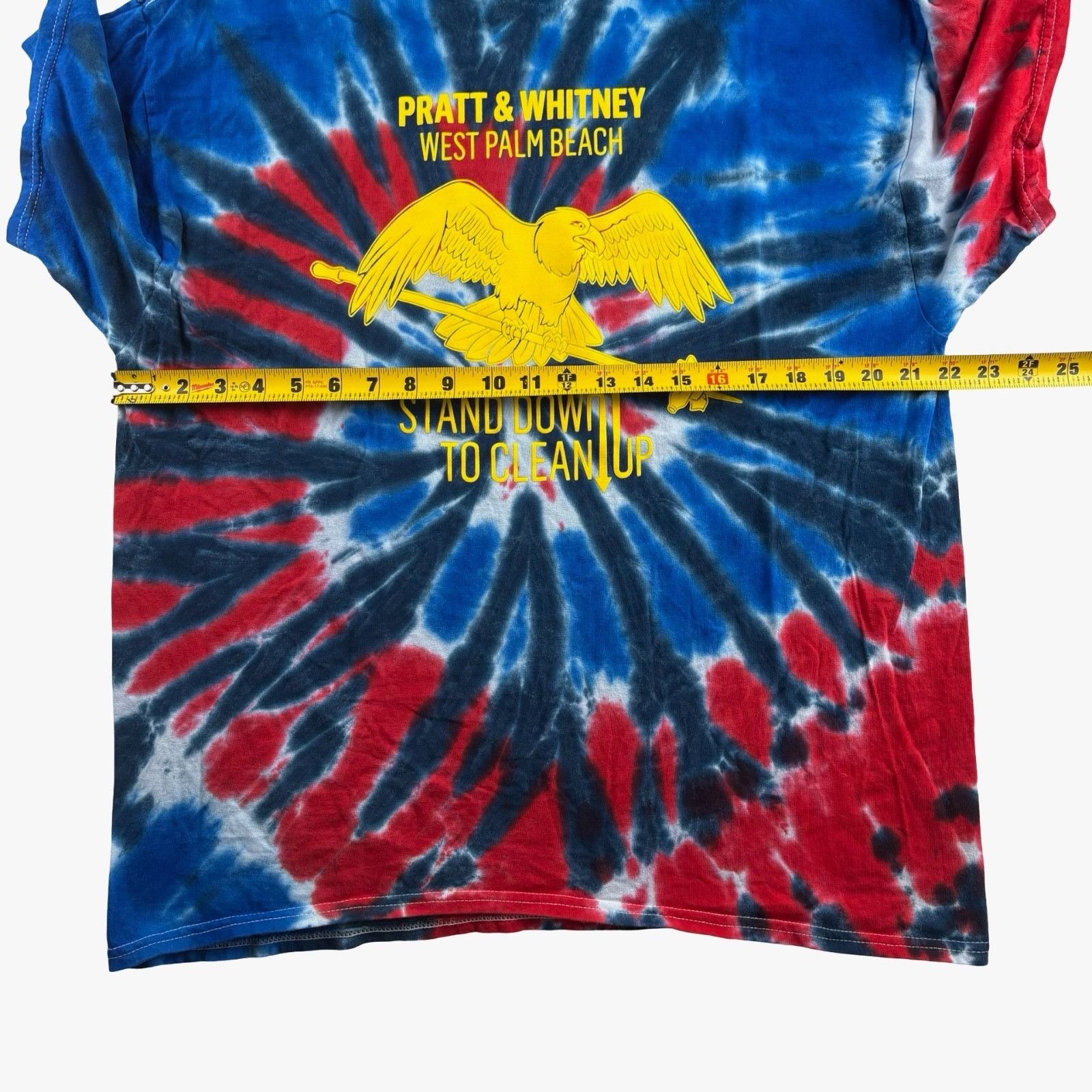 Other VTG Pratt & Whitney 100% Cotton West Palm Beach Tie-Dye T-Sh Size US XL / EU 56 / 4 - 6 Thumbnail