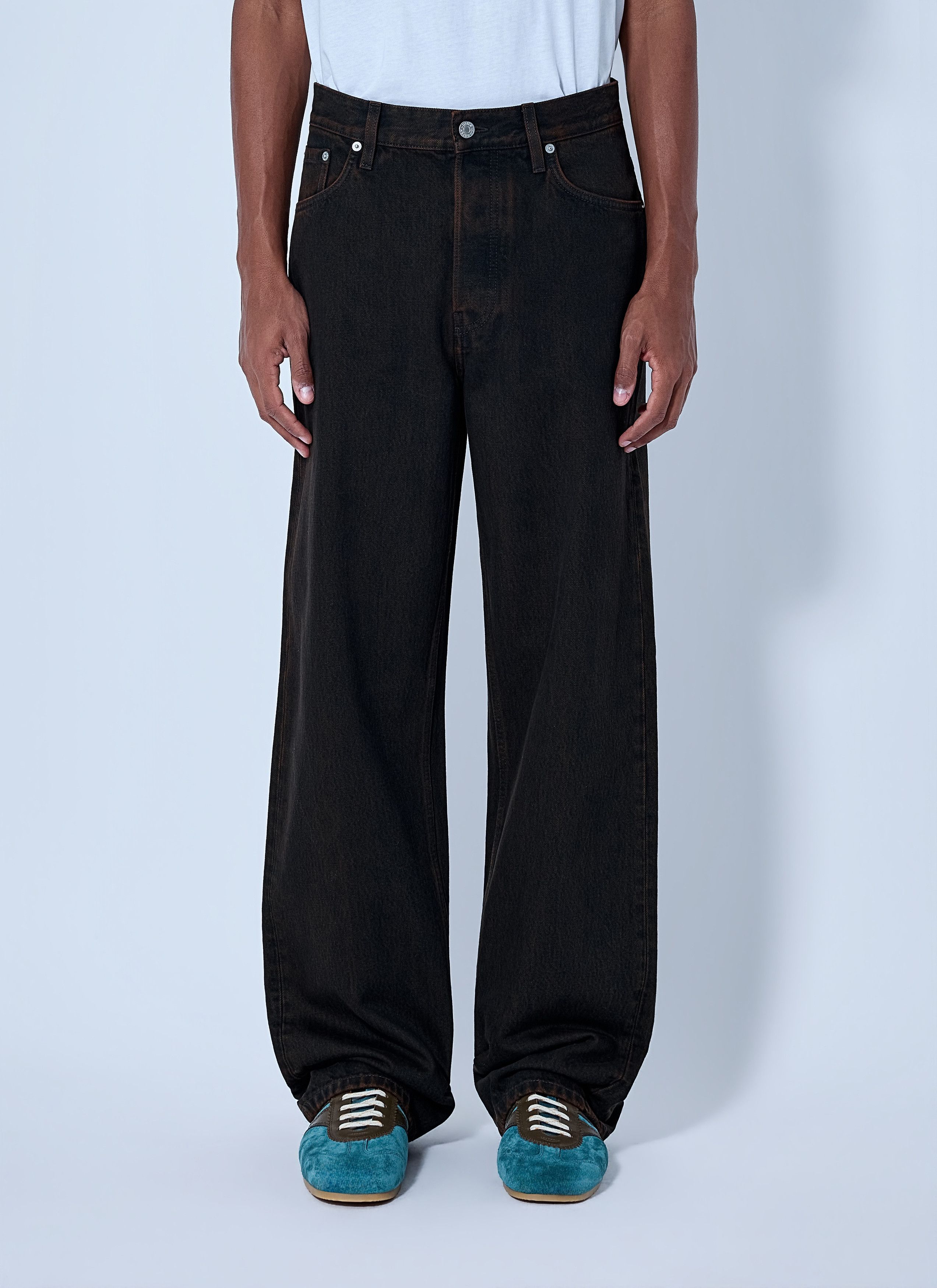 Dries Van Noten Dries Van Noten AW18 Floral Laser Cut Jeans | Grailed