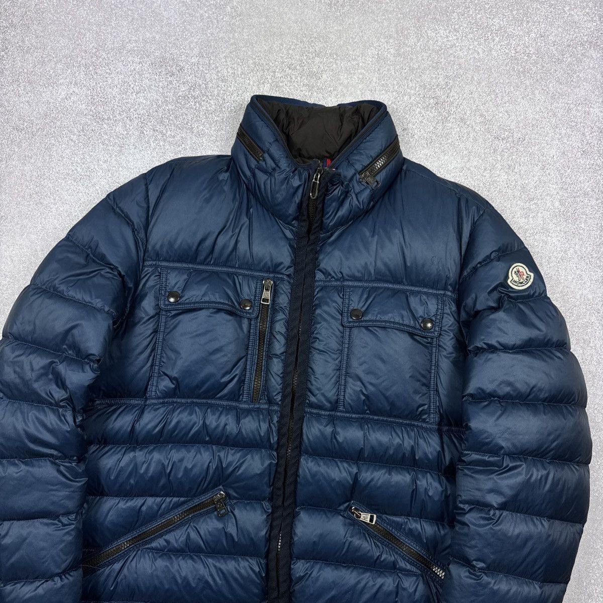 Moncler Men`s Moncler Norbert Blue Nylon Puffer Jacker Size 5 / L-XL Size US L / EU 52-54 / 3 - 5 Thumbnail