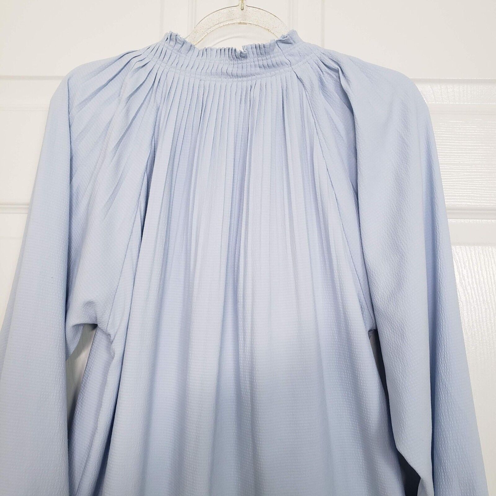 Marie Oliver Marie Oliver Pleated Dress Womens Size XL Blue Lightweight Size XL / US 12-14 / IT 48-50 - 7 Thumbnail
