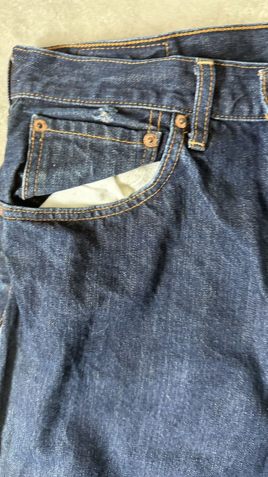 Levi's VINTAGE LEVIS 512 DISTRESSED JORTS Size US 32 / EU 48 - 4 Thumbnail