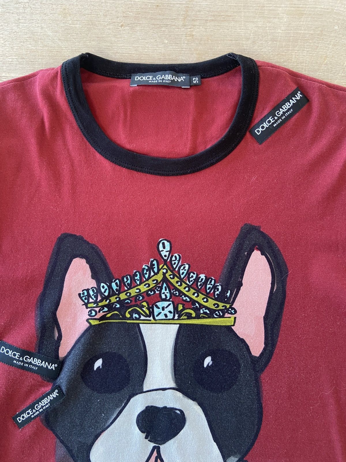 Dolce & Gabbana D@G Dog print Size US L / EU 52-54 / 3 - 2 Thumbnail